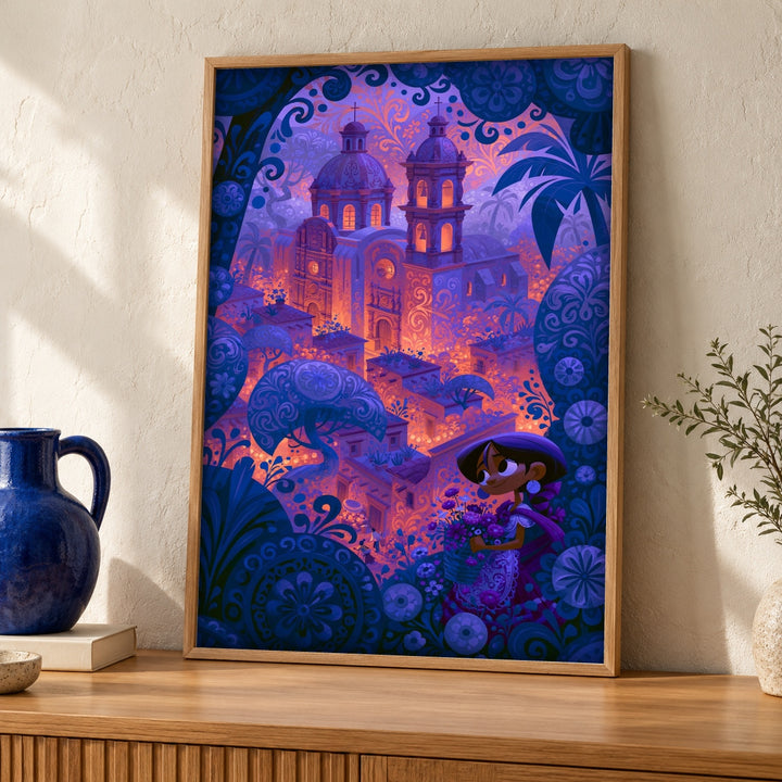 Mexican Folk Art, Colonial Cathedral, Catholic Gift