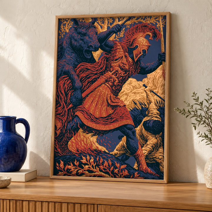 Ancient Greek Art, Alexander the Great, Masculine Print