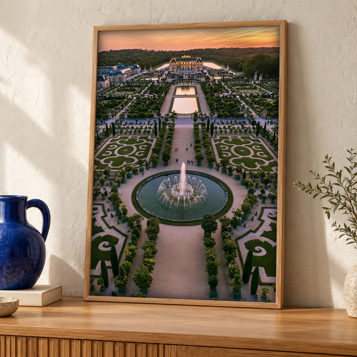 Palace of Versailles, Sun King Gardens Print