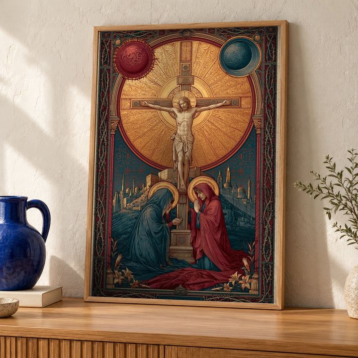 Christian Wall Art, Crucifixion of Christ Print