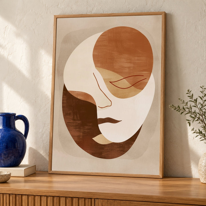 Greek Mythology Art, Hypnos God of Sleep Print, Calm Minimalist