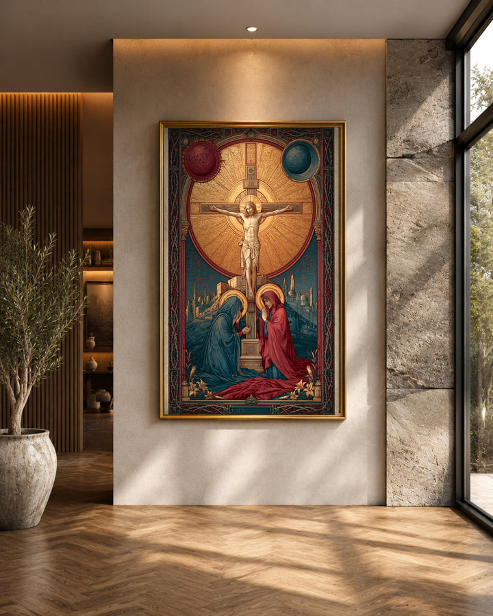 Christian Wall Art, Crucifixion of Christ Print