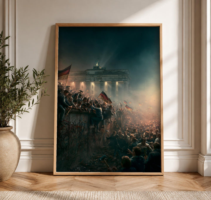 Berlin Wall Art, Cold War Germany Print