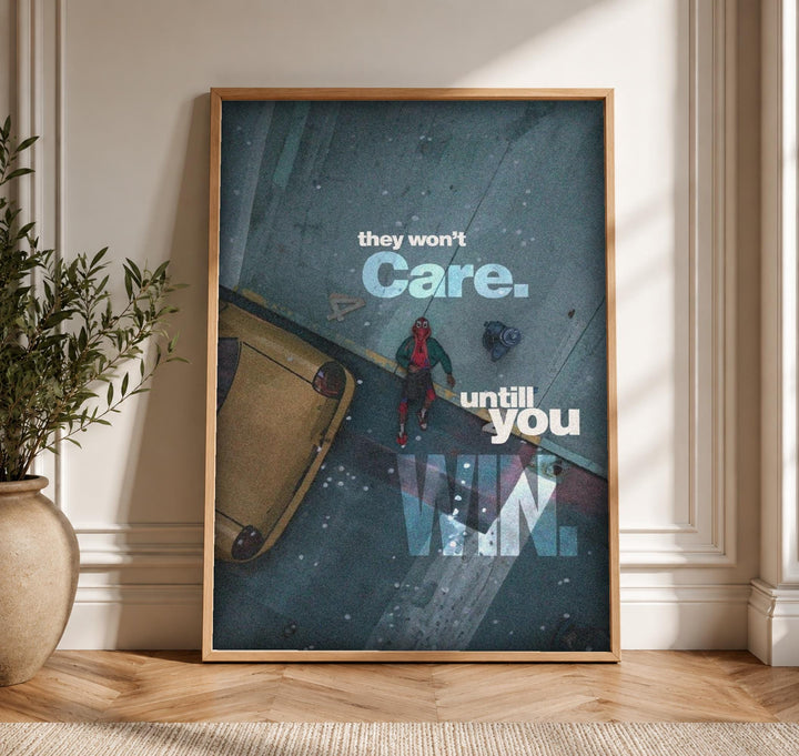 Motivational Poster, Urban Street Champion, Hypebeast Decor