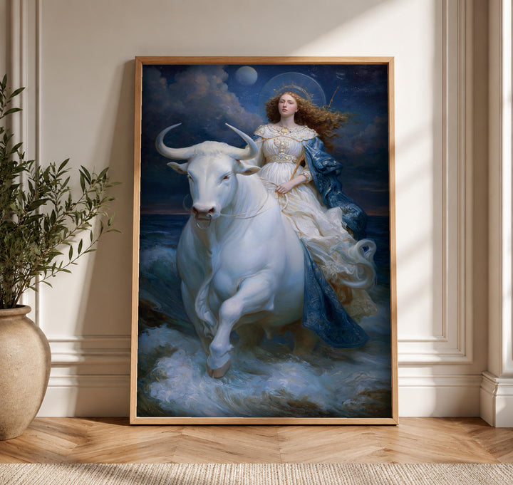 Greek Mythology Art, Europa and the Bull